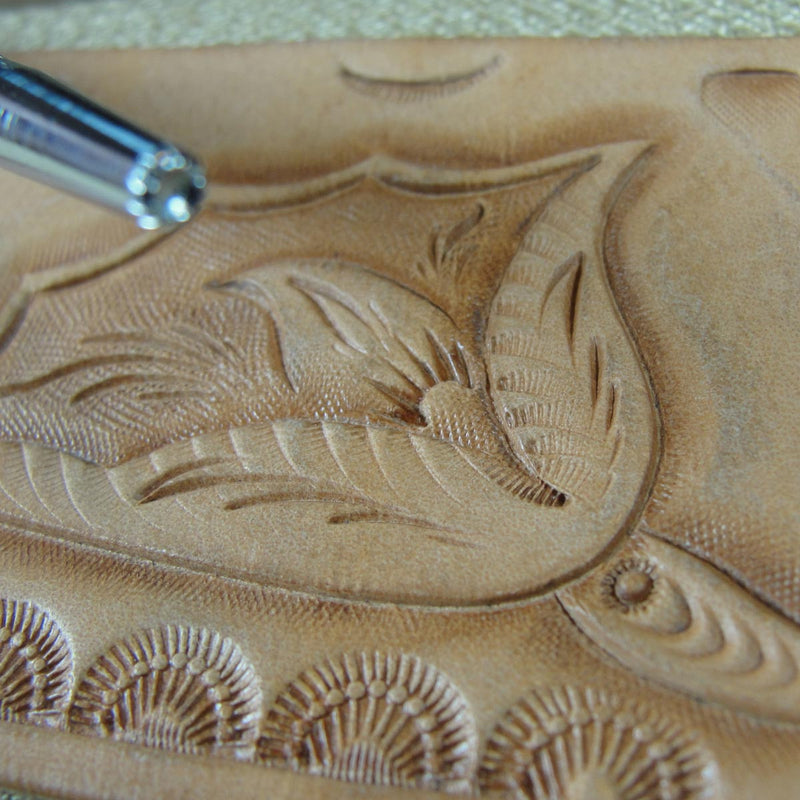 Vintage Craftool 705 Lined Seeder Leather Stamp | Pro Leather Carvers
