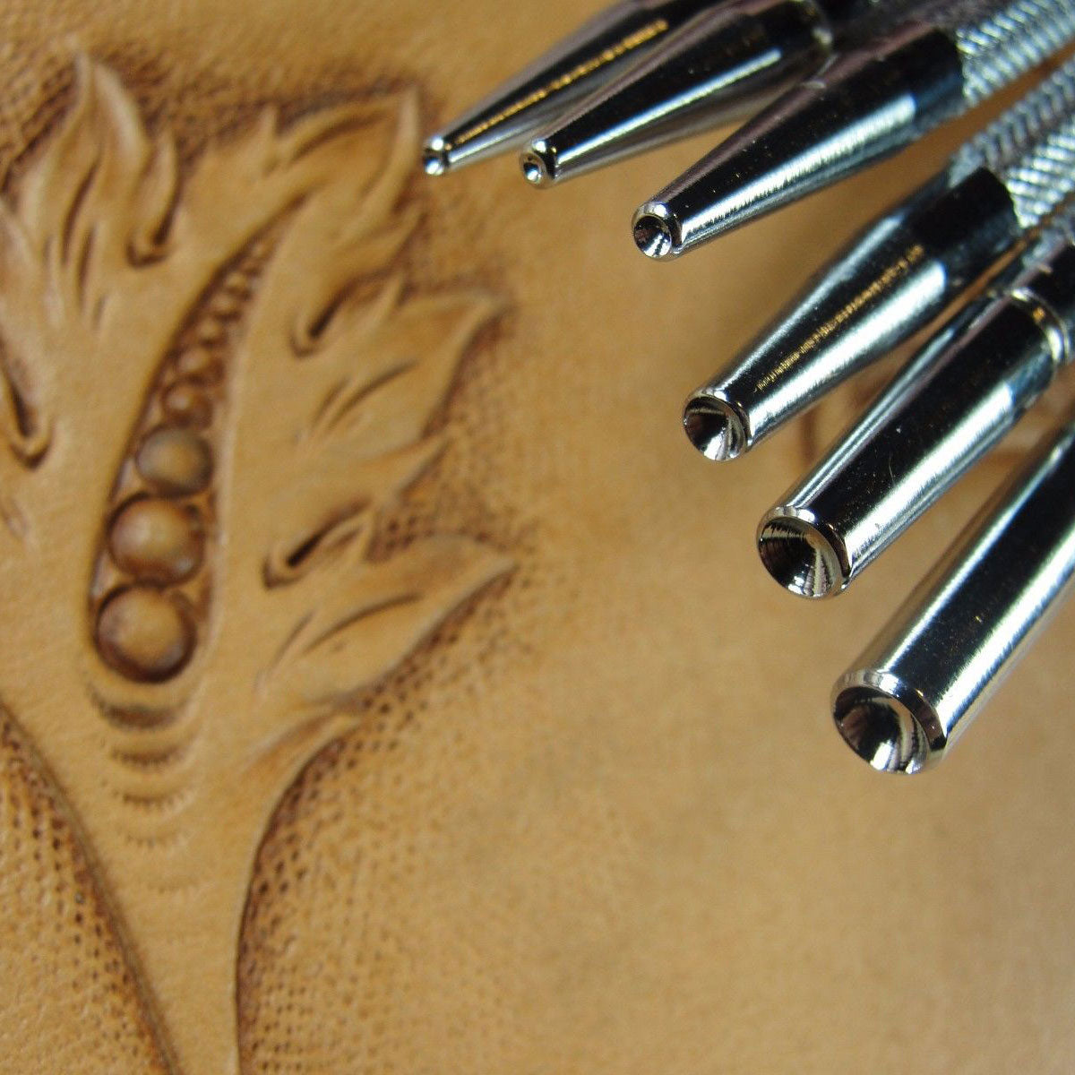 人気ブラドン Leather Seeder Stamping Carvers Leather Pro | Set 6-Piece Tool アクセサリー