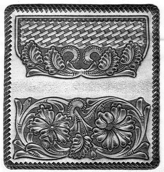 Sheridan Style Tooled Checkbook DVD - Chan Geer | Pro Leather Carvers