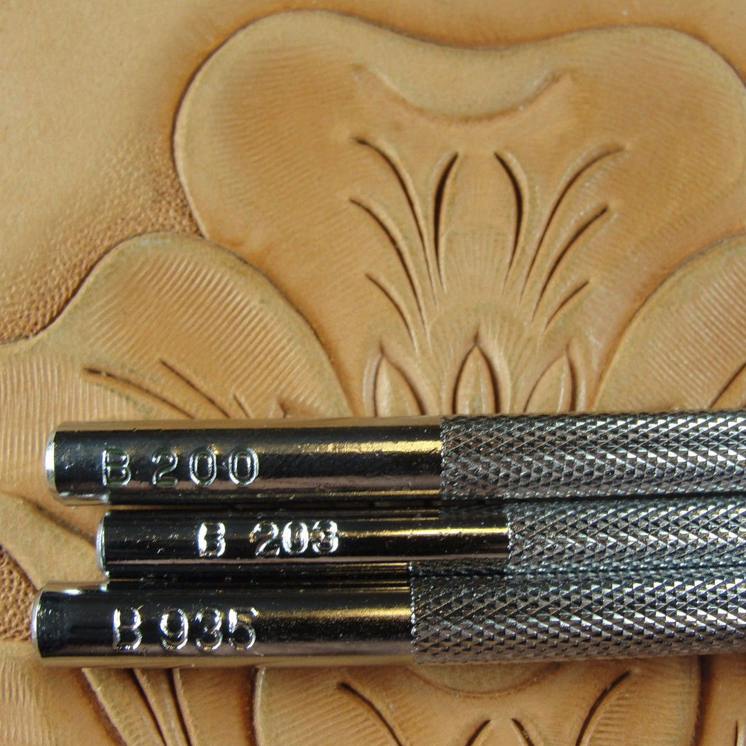 Japan Select - #A201 Bar Grounder Stamps (2-Piece Set, Leather Stamping  Tools)