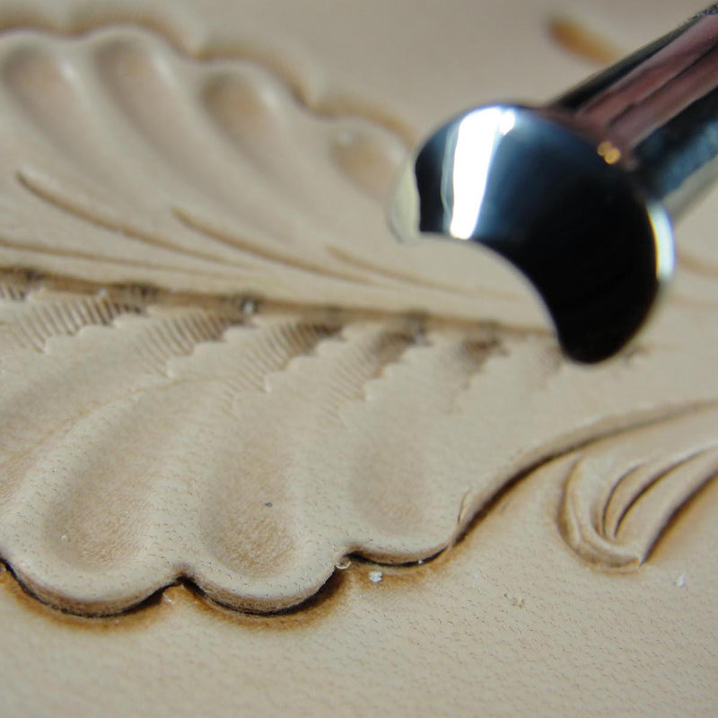 Smooth Crowner Leather Stamp - Barry King | Pro Leather Carvers