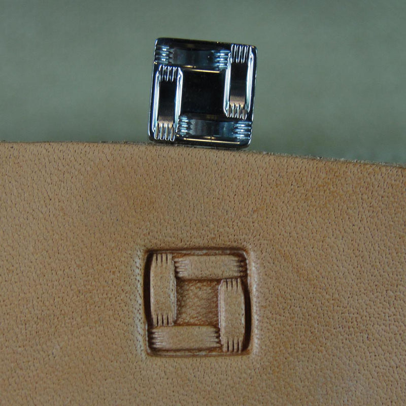 Square Braid Geometric Leather Stamping Tool | Pro Leather Carvers
