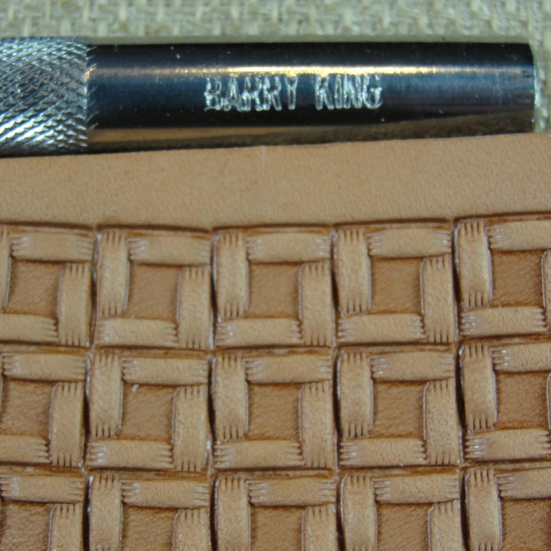 Square Braid Geometric Leather Stamping Tool | Pro Leather Carvers