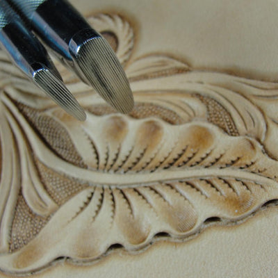 Vertical Thumb Print Leather Stamps - Barry King | Pro Leather Carvers