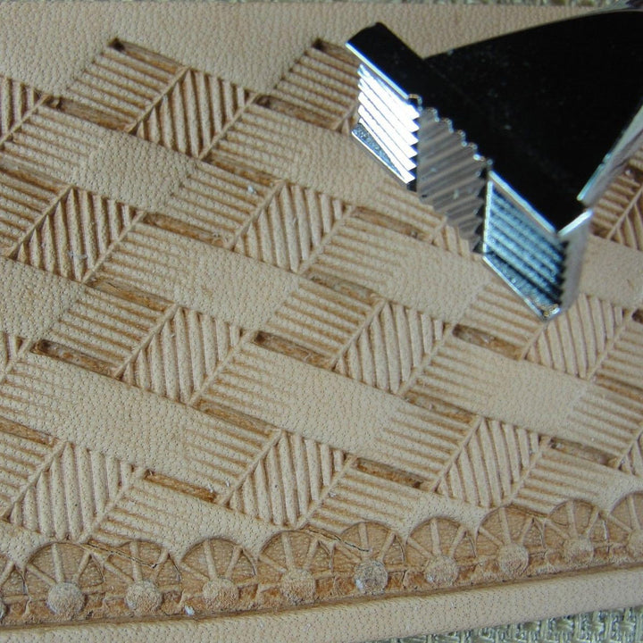 X498 Basket Weave Leather Stamp | Pro Leather Carvers