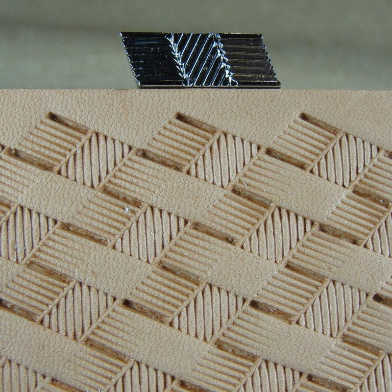 X498 Basket Weave Leather Stamp | Pro Leather Carvers