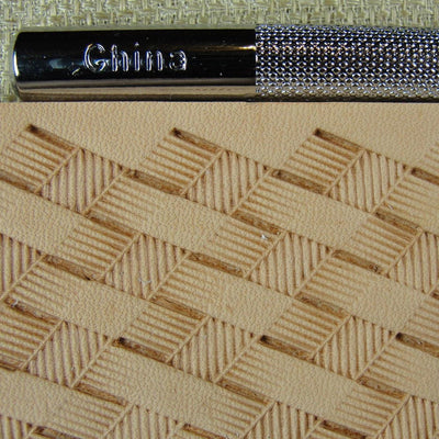 X498 Basket Weave Leather Stamp | Pro Leather Carvers