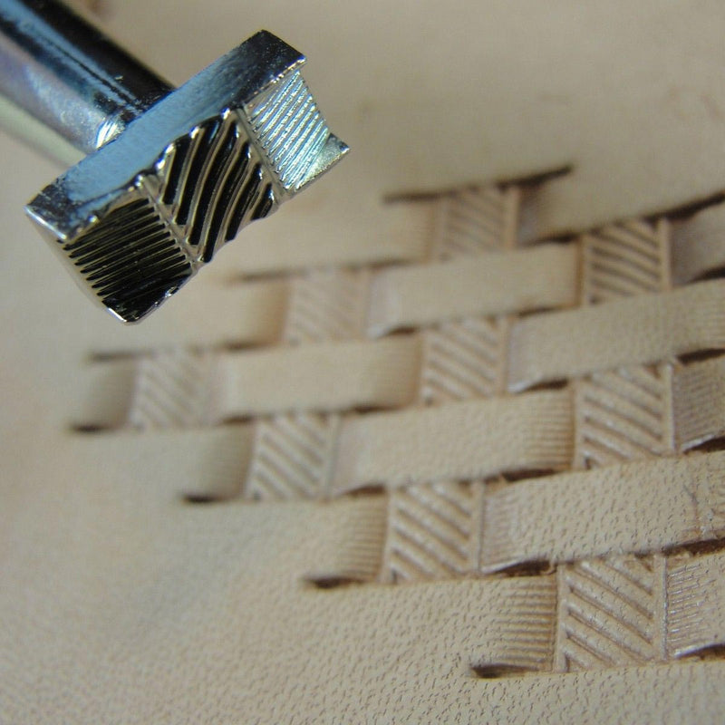 X500-2 Basket Weave Leather Stamp | Pro Leather Carvers