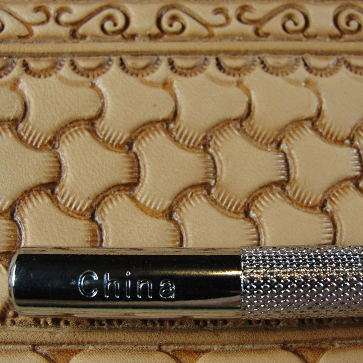 X503S Large Tri-Weave Leather Stamp | Pro Leather Carvers