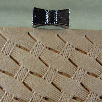 X514S Basket Weave Leather Stamp | Pro Leather Carvers