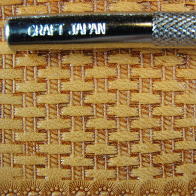 X812 Extra Small Rope Basket Weave Leather Stamp | Pro Leather Carvers